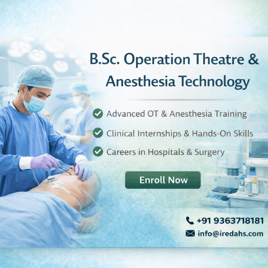 B.Sc. Operation Theatre & Anesthesia Technology